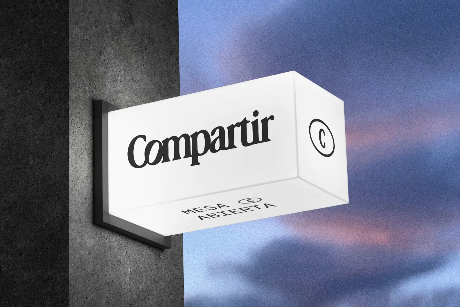 Compartir — Señalética